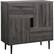 Angle. Walker Edison - 30" Modern Color Pop Accent Cabinet - Slate Gray/Red.