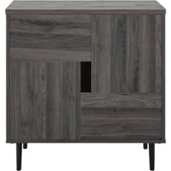 Best Buy: SEI Furniture Lantara Modern Storage Cabinet Graywashed and gold  finish HZ1140405