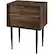 Left. Walker Edison - Contemporary 2-Drawer Nightstand - Dark Walnut.