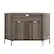 Alt View 2. Walker Edison - Industrial Corner TV Stand for Most TVs Up to 52" - Grey Wash.