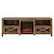 Front. Walker Edison - 70" Modern Farmhouse Drop Door Cabinet Fireplace TV Stand for Most TVs up to 80" - Rustic Oak.