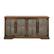 Front. Walker Edison - Farmhouse TV Console for Most TVs Up to 64" - Rustic Oak.