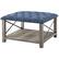 Alt View 11. Walker Edison - Farmhouse Tufted Ottoman - Blue/Gray Wash.