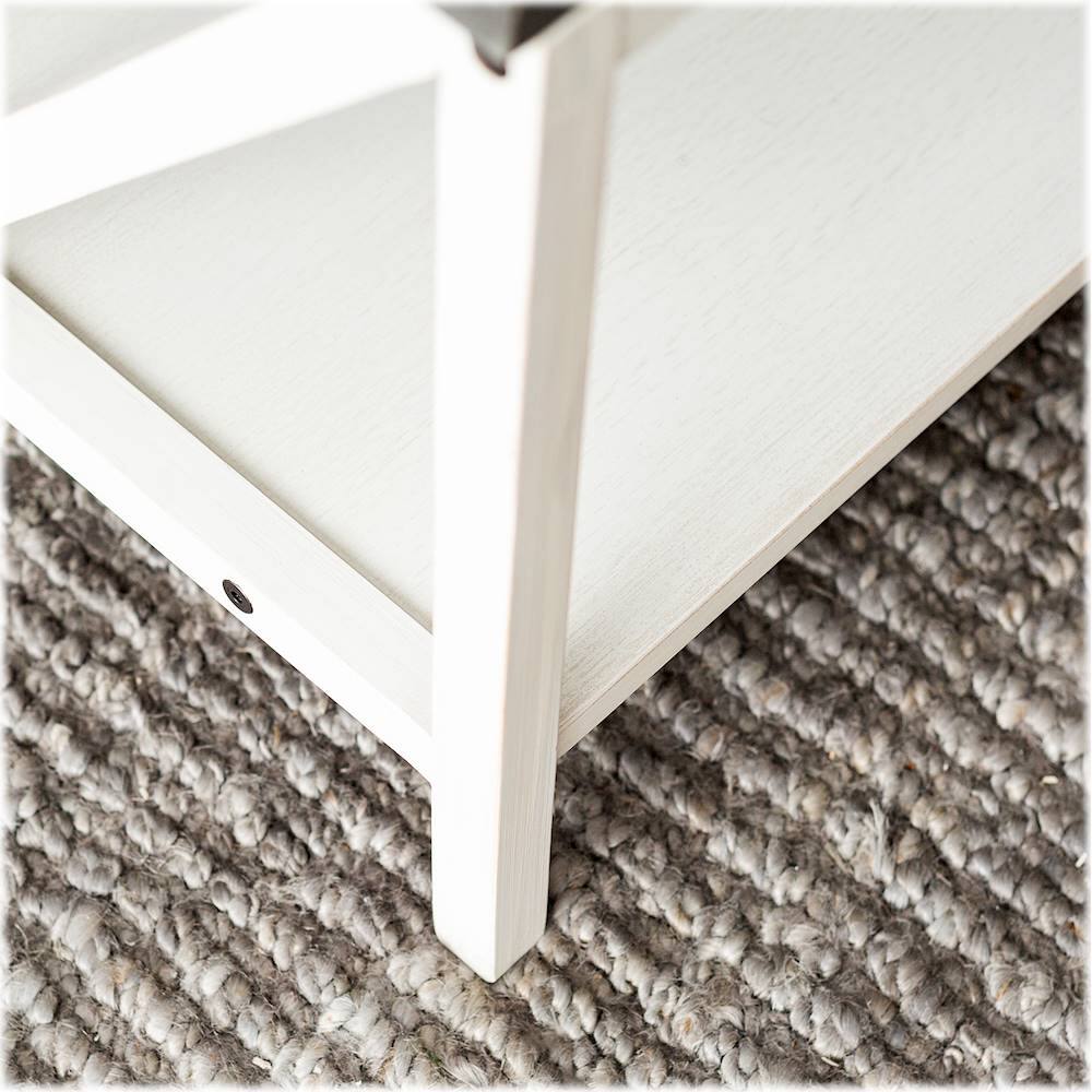 Alt View 17. Walker Edison - Rectangular Farmhouse Solid Pine Wood Coffee Table - Gray.