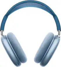 Front. Apple - AirPods Max - Sky Blue.