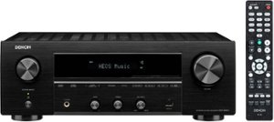 Denon DRA-800H 2-Channel Stereo Network Receiver for Home Theater | Hi-Fi Amplification | Connects to All Audio Sources - Black - Front_Zoom