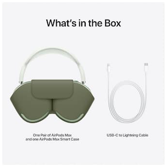 Apple AirPods Max (Lightning) Green - Best Buy Apple AirPods Max (Lightning) Green - Best Buy