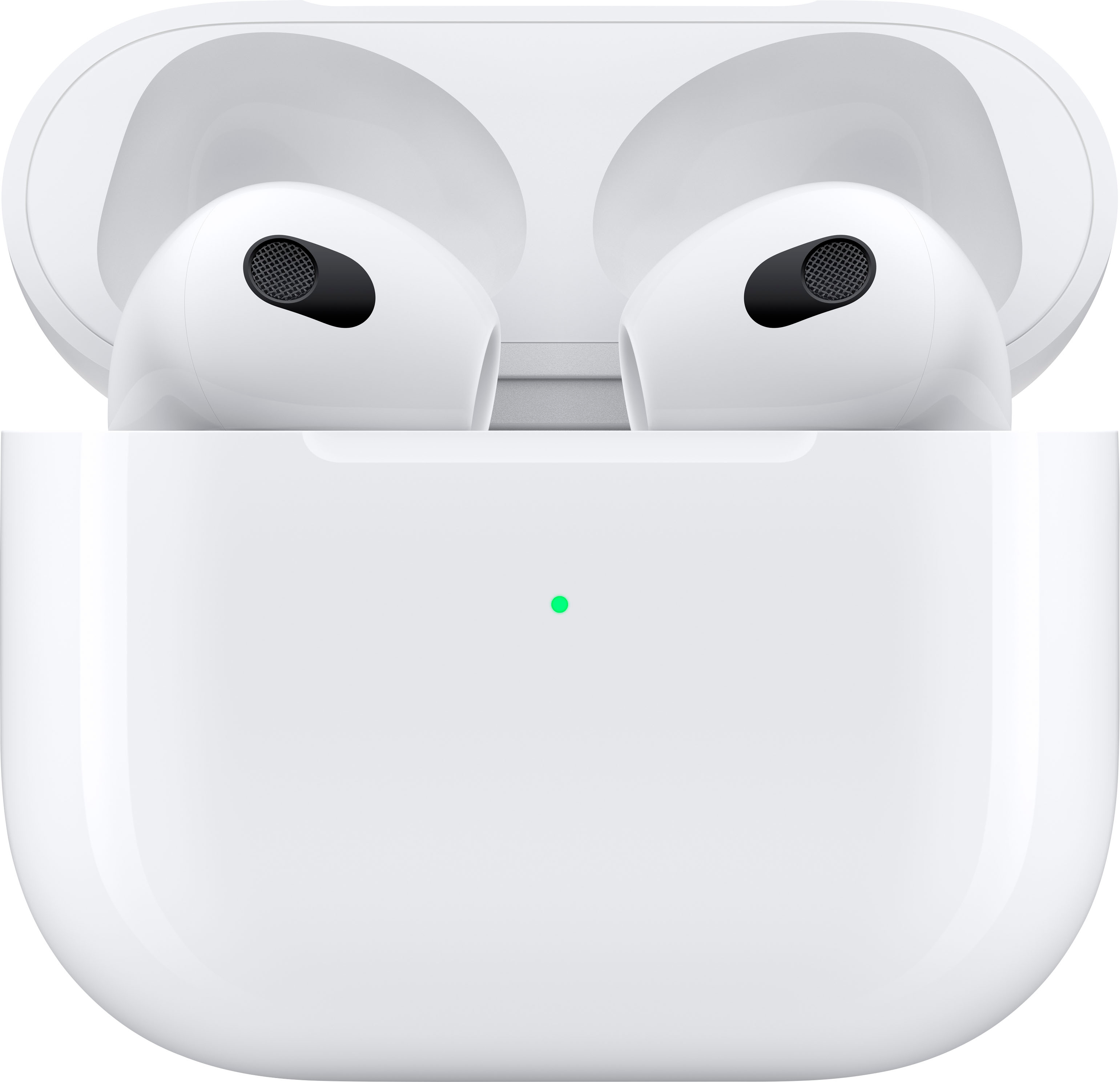Store fire gange En smule Apple AirPods (3rd generation) with Lightning Charging Case White MPNY3AM/A  - Best Buy