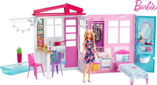 Barbie House And Doll