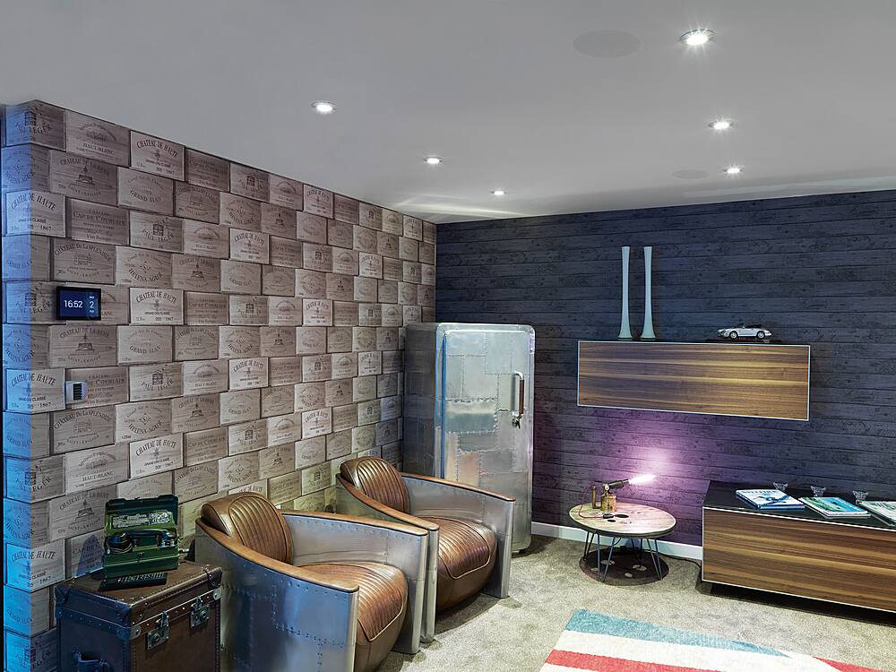 Alt View 18. Bowers & Wilkins - CI700 Series In Ceiling 2-way Angled Speaker w/8" midbass (Single Speaker) - Paintable White.