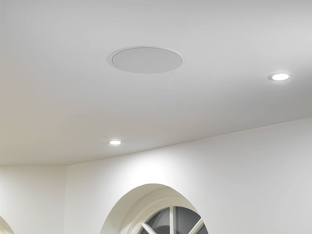 Alt View 19. Bowers & Wilkins - CI700 Series In Ceiling 2-way Angled Speaker w/8" midbass (Single Speaker) - Paintable White.