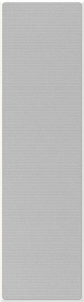 Bowers & Wilkins - CI700 Series In Wall 2.5-way Speaker w/4" dual midbass, dual 4" bass drivers (each) - White