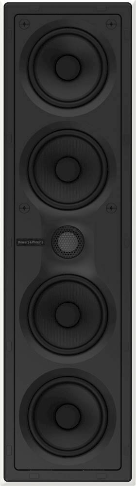 Alt View 12. Bowers & Wilkins - CI700 Series In Wall 2.5-way Speaker w/4" dual midbass, dual 4" bass drivers (each) - White.