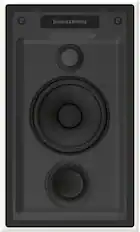 Front. Bowers & Wilkins - CI700 Series In Wall 2-way Speaker w/5" midbass, includes retrofit back box (each) - White.
