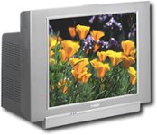 Angle Standard. Philips - 27" Flat-Tube TV with Component Video Inputs - Silver.