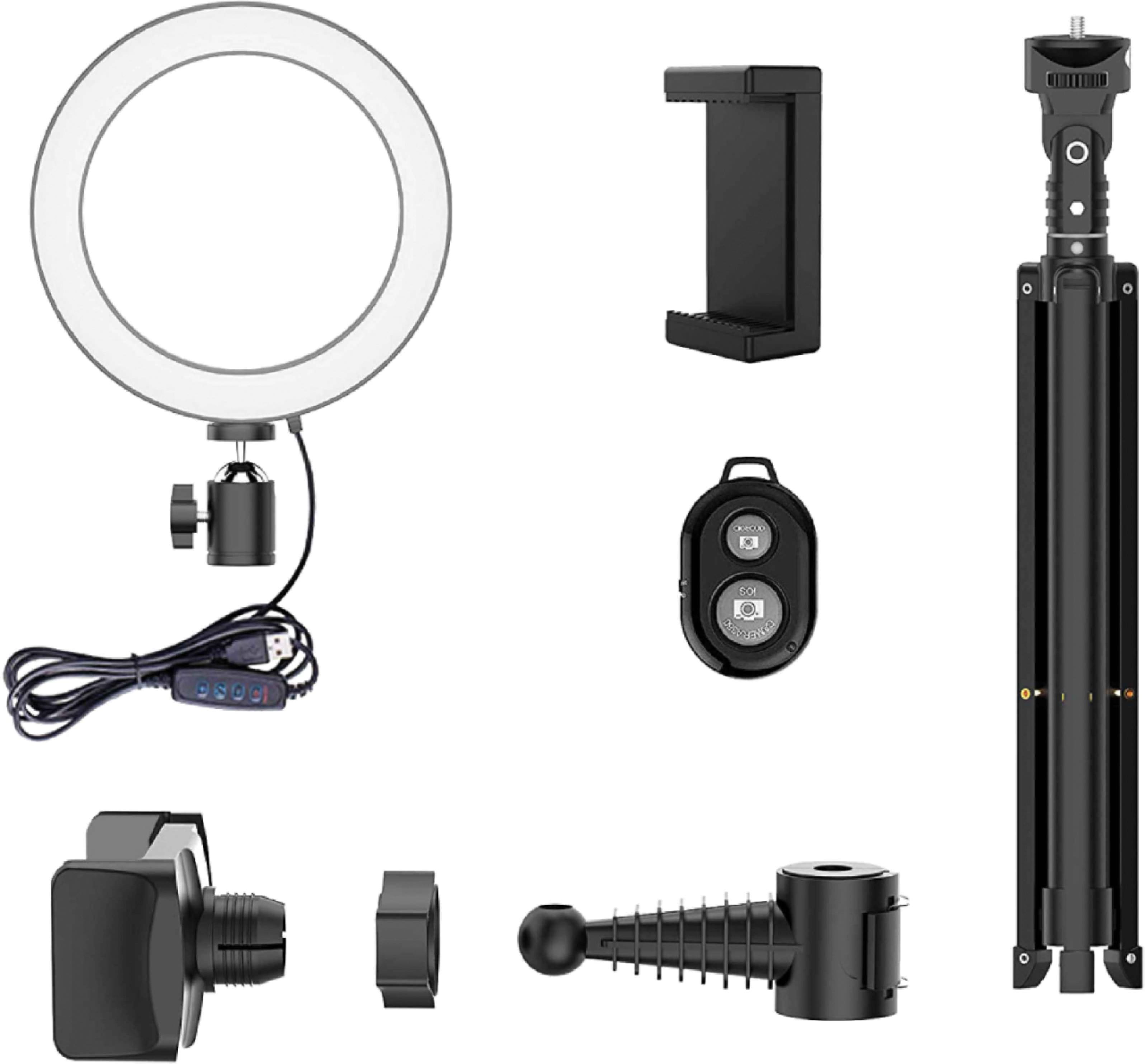 Angle. Bower - Selfie Ring Light Studio - Black.