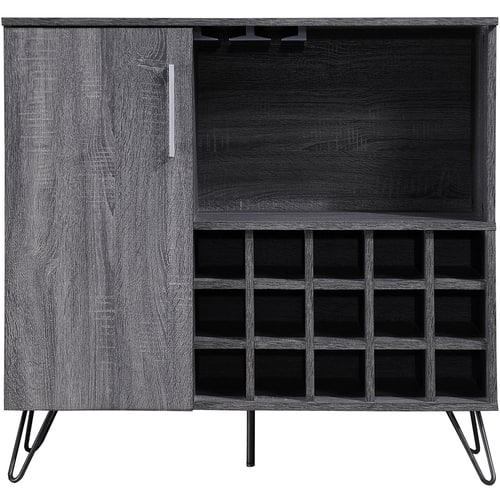 Noble House - Whitman Bar Cabinet - Sonoma Gray Oak