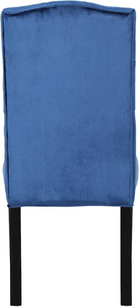 Noble House Foxhall Tufted Velvet Dining Chair Cushion in Blue (Set of 4),  1 - Harris Teeter