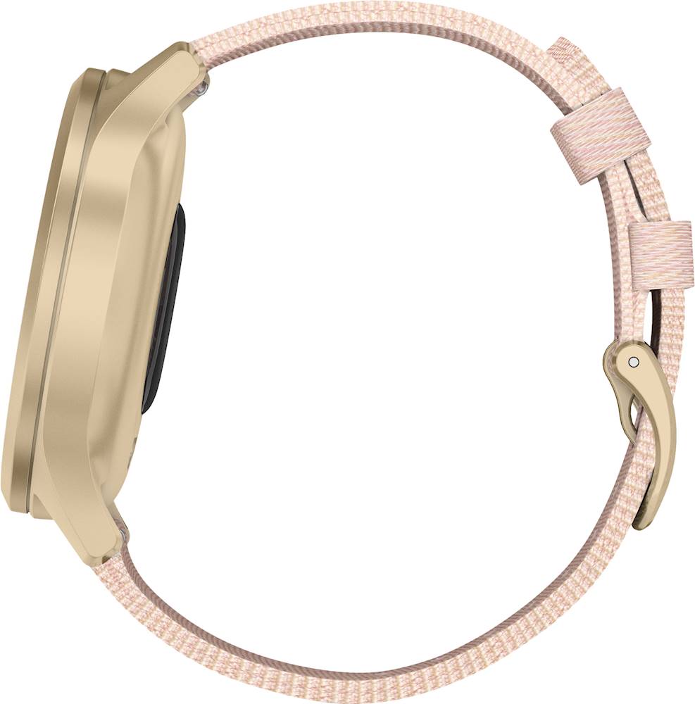Gold/Pink Garmin Vivomove Style Hybrid Smartwatch 