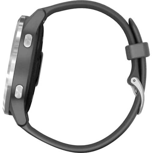 Alt View 12. Garmin - vívoactive 4 GPS Smartwatch 45mm Fiber-Reinforced Polymer - Silver.