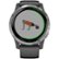 Alt View Zoom 13. Garmin - vívoactive 4 Smartwatch 45mm Fiber-Reinforced Polymer - Silver with Shadow Gray Case and Silicone Band.