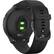 Back. Garmin - vívomove 3 Hybrid Smartwatch 44mm Fiber-Reinforced Polymer - Slate With Black Case And Silicone Band.