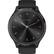 Front. Garmin - vívomove 3 Hybrid Smartwatch 44mm Fiber-Reinforced Polymer - Slate With Black Case And Silicone Band.
