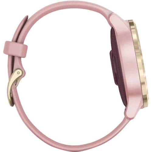 Alt View 11. Garmin - vívoactive 4S GPS Smartwatch 40mm Fiber-Reinforced Polymer - Light Gold.