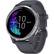 Left. Garmin - Venu Smartwatch 43mm Fiber-Reinforced Polymer - Granite Blue With Silicone Band.