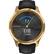 Alt View 11. Garmin - vívomove Luxe Hybrid Smartwatch 42mm Stainless Steel - Gold With Black Embossed Italian Leather Band.