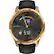 Alt View 13. Garmin - vívomove Luxe Hybrid Smartwatch 42mm Stainless Steel - Gold With Black Embossed Italian Leather Band.