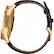 Alt View 14. Garmin - vívomove Luxe Hybrid Smartwatch 42mm Stainless Steel - Gold With Black Embossed Italian Leather Band.