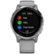 Front Zoom. Garmin - vívoactive 4S GPS Smartwatch 28mm Fiber-Reinforced Polymer - Silver With Powder Gray Case And Silicone Band.