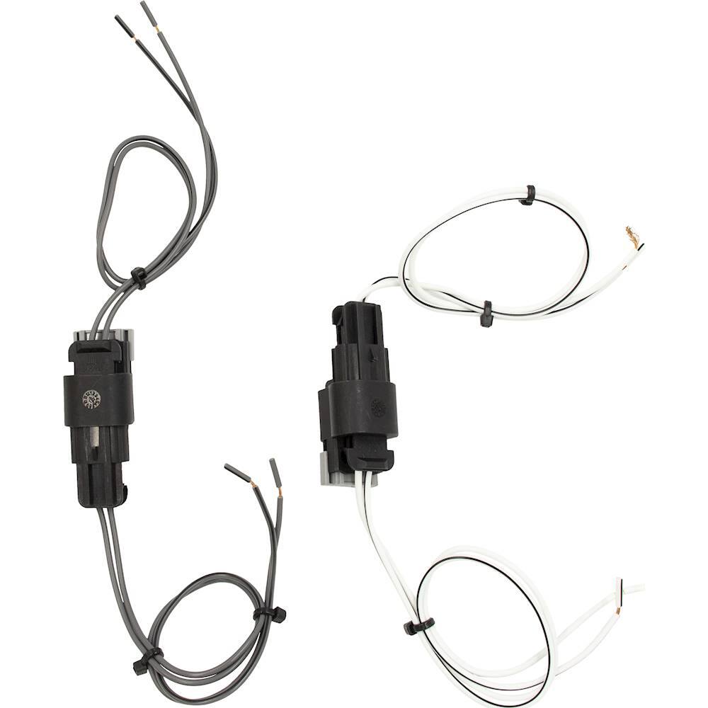 Front. Metra - 2-Way Universal Connector - Black.