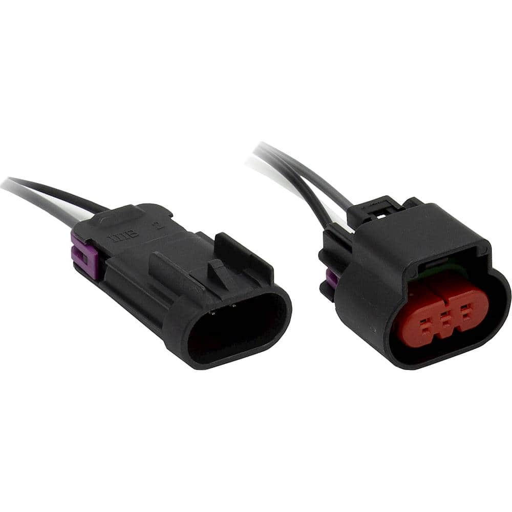 Angle View: Metra - 3-Way Universal Connector - Black