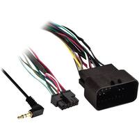 Metra - Wiring Harness for 1998-2013 Harley Davidson Vehicles - Black/Green/Purple/White - Front_Standard