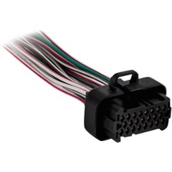 Metra - Wiring Harness for 1998 and Later Harley Davidson Vehicles - Black/Green/Purple/White - Front_Zoom