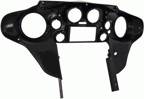 Alt View 11. Metra - Dash Kit for Harley-Davidson FLH 1998-2013 Motorcycles - Black.
