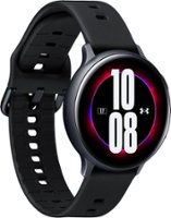 Samsung - Galaxy Watch Active2 Under Armour Edition Smartwatch 44mm Aluminum - Aqua Black - Angle_Zoom