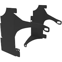 Metra - Mounting Bracket for Select 1998-2013 Harley Davidson Touring Vehicles - Black - Front_Standard