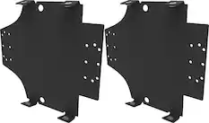 Left. Metra - Amplifier Mounting Bracket for Select Harley-Davidson Road Glide Motorcycles (Pair) - Black.