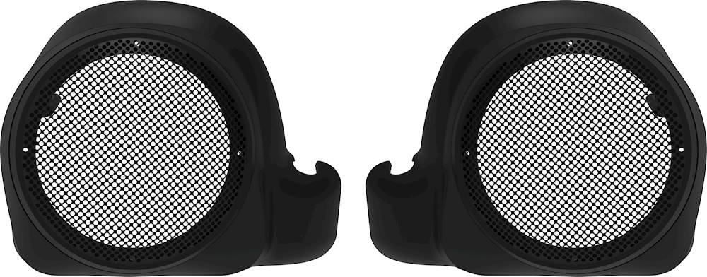 Metra - Lower Fairing Speaker Pods for Harley-Davidson 2014-2018 Motorcycles - Black