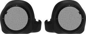 Metra - Lower Fairing Speaker Pods for Harley-Davidson 2014-2018 Motorcycles - Black - Front_Zoom