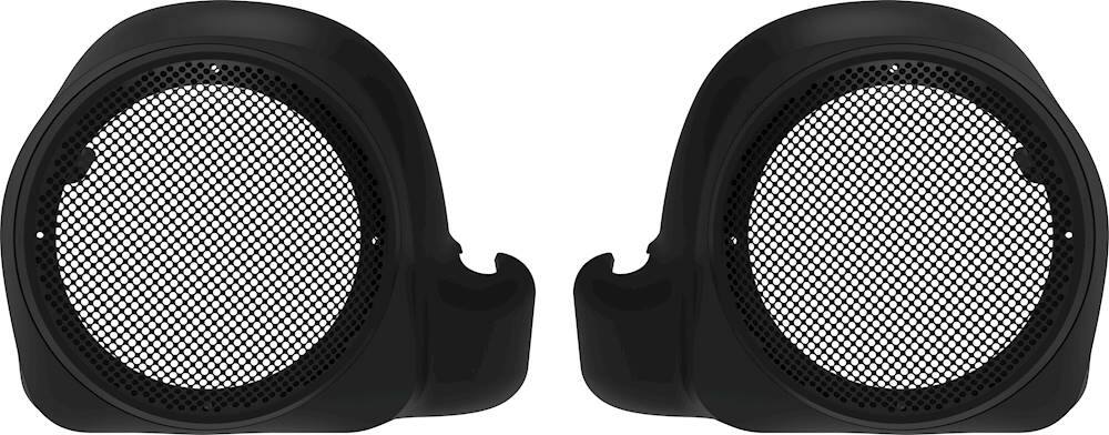 Metra - Lower Fairing Speaker Pods for Harley-Davidson 2014-2018 Motorcycles - Black