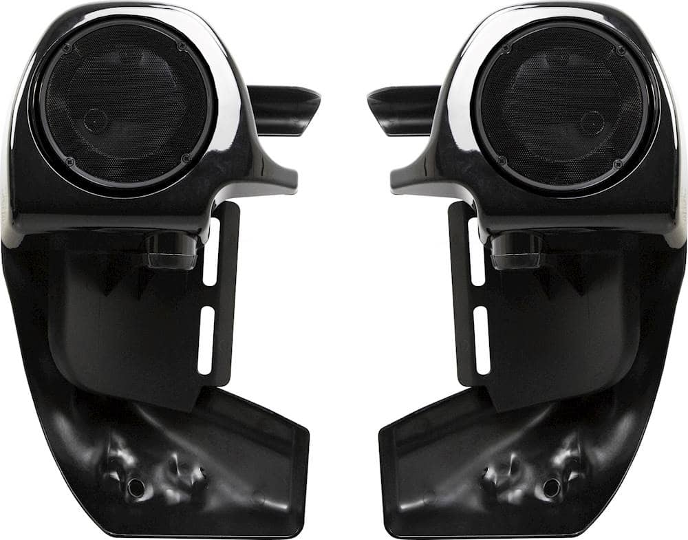 Front. Metra - Lower Fairing Speaker Assembly for Harley-Davidson 1983-2013 Motorcycles - Black.