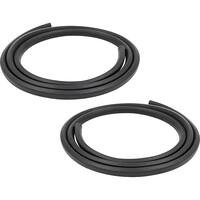 Metra - Lid Gasket for Select Saddlebags for Harley-Davidson Motorcycles (Set of 2) - Black - Front_Zoom