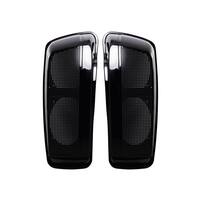 Metra - Motorcycle Speaker Adapter for Select Vehicles - Black - Front_Zoom