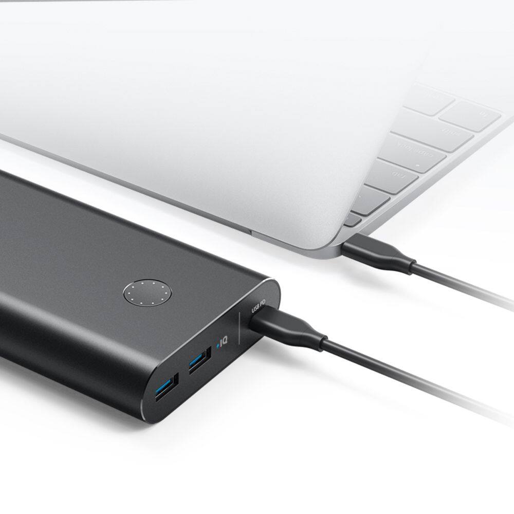 Anker Cargador USB C PowerCore+ 26800 PD (45 W) Cargador portátil con  cargador PD de 60 W, cargador de baterías para suministro de energía para