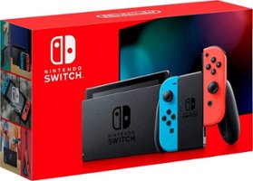 Nintendo - Geek Squad Certified Refurbished Switch - Neon Red/Neon Blue Joy-Con - Front_Zoom