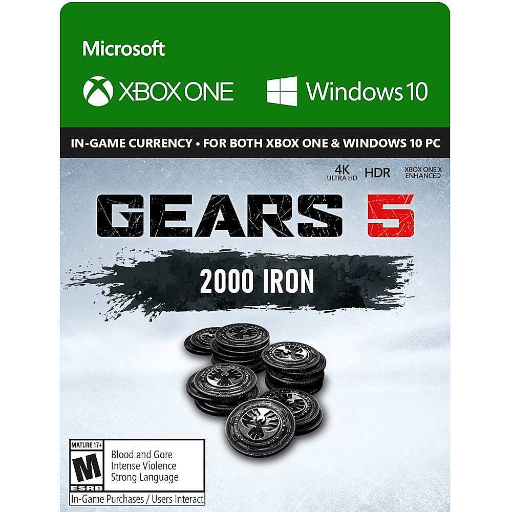 Front. Microsoft - Gears 5: 2,000 Iron + 250 Bonus Iron.